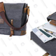 Lifewit Wax Canvas Messenger Bag Cross Body Laptop | $32 | Amazon | Use code QVGGNNTU